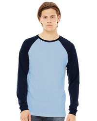 Men's Long Sleeve Jersey Baseball Tee