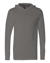 Unisex Jersey Hooded Long Sleeve Tee
