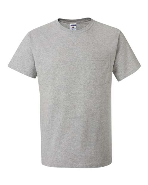 Unisex Dri-Power® 50/50 Pocket T-Shirt