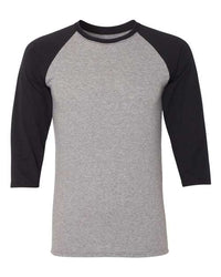 Unisex Triblend Three-Quarter Raglan Baseball T-Shirt