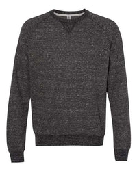 Unisex Snow Heather French Terry Crewneck Sweatshirt