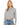 Women’s Triblend Crop Long Sleeve Hoodie Tee