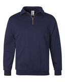 Unisex Super Sweats NuBlend® Quarter-Zip Cadet Collar Sweatshirt
