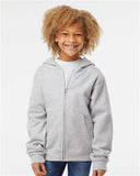 Youth Midweight Full-Zip Hooded Sweatshirt