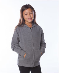 Youth Lightweight Special Blend Raglan Zip Hood