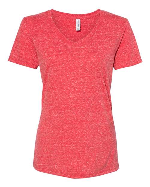 Women's Snow Heather Jersey V-Neck T-Shirt