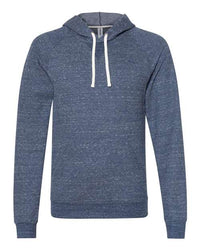 Snow Heather French Terry Raglan Hooded Sweatshirt