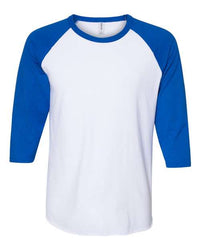 Premium Blend Ringspun Three-Quarter Sleeve Raglan Baseball T-Shirt