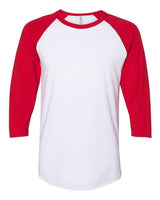 Premium Blend Ringspun Three-Quarter Sleeve Raglan Baseball T-Shirt