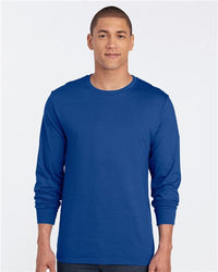 Premium Blended Ringspun Long Sleeve Crewneck T-Shirt
