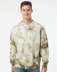 Midweight Tie-Dyed Crewneck Sweatshirt