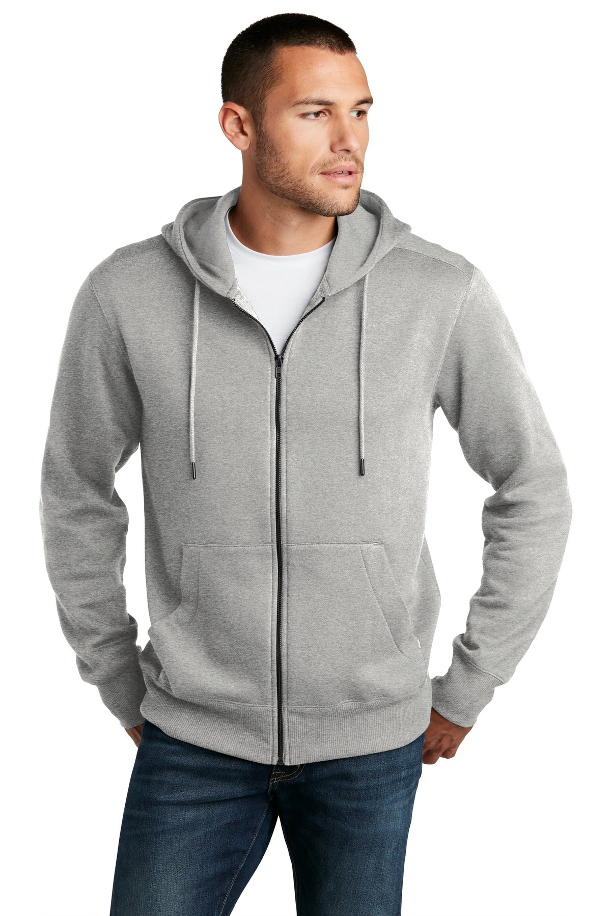 District ® Perfect Weight ® Fleece Full-Zip Hoodie DT1103 – OFP