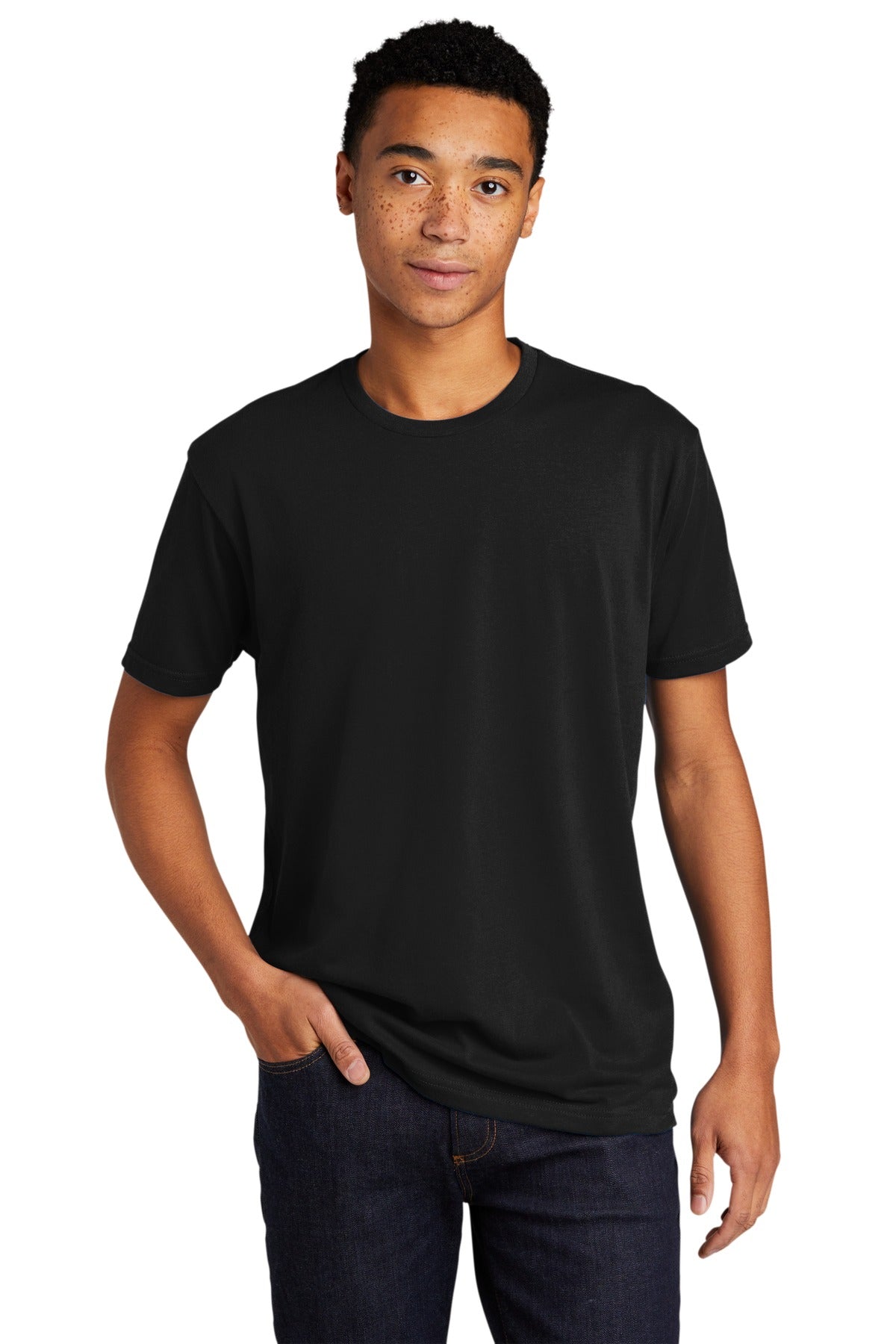 Next Level Apparel ®   Unisex CVC Sueded Tee. NL6410