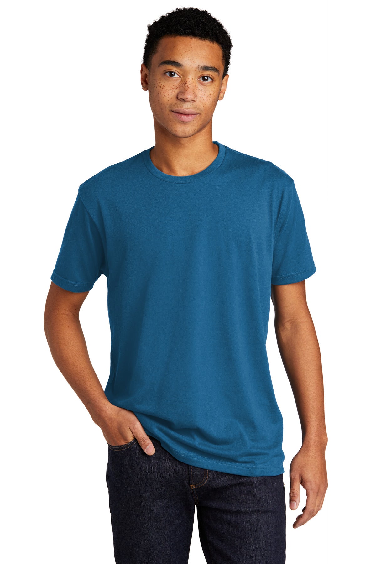 Next Level Apparel ®   Unisex CVC Sueded Tee. NL6410