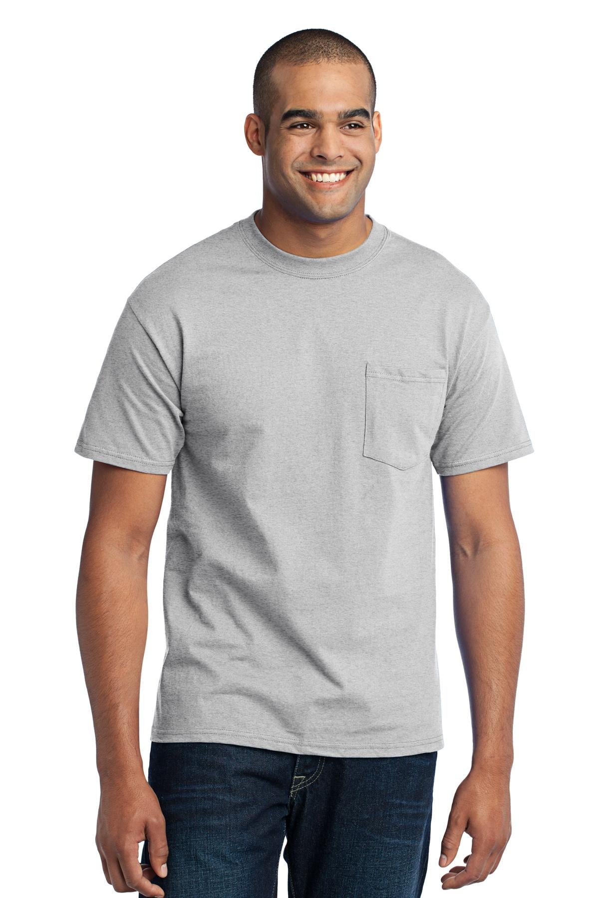 Port & Co ™  Core Blend Pocket Tee. PC55P