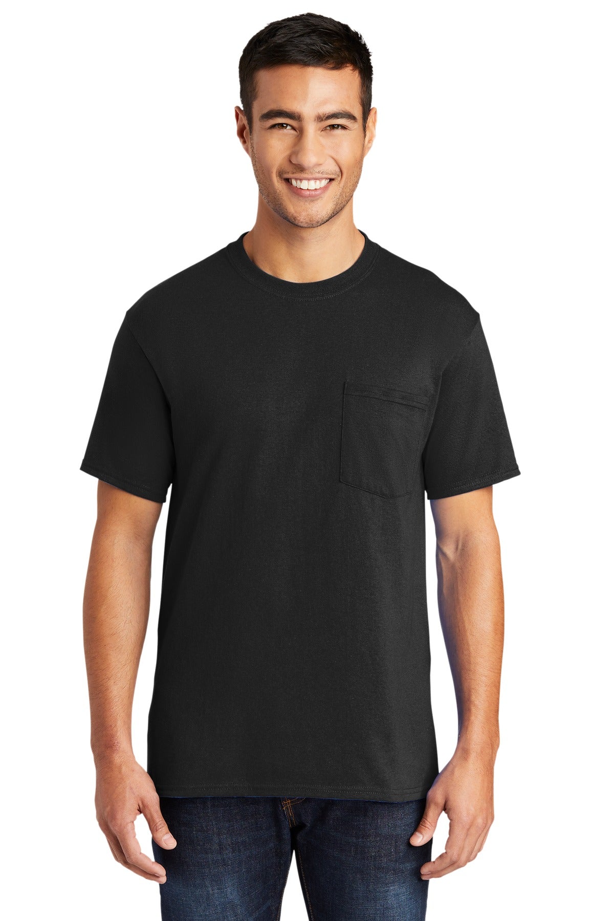 Port & Co ™  Core Blend Pocket Tee. PC55P