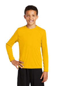 Sport-Tek ®  Youth Long Sleeve PosiCharge ®  Competitor™ Tee. YST350LS